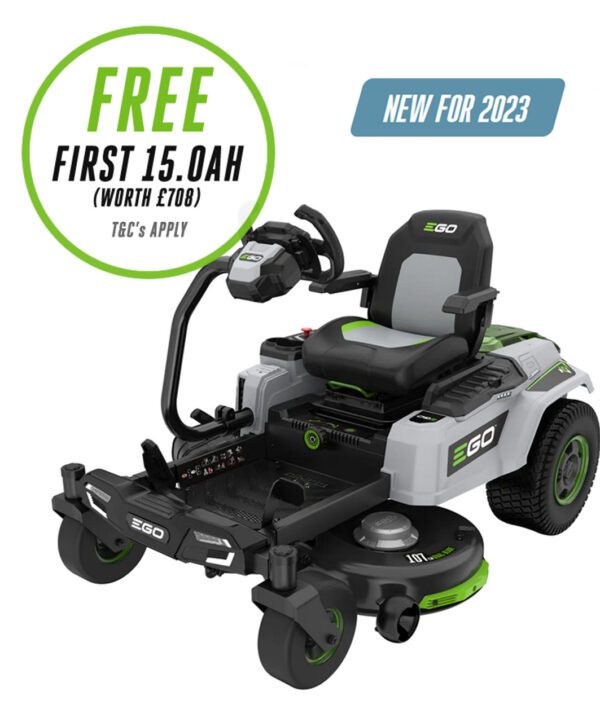 Ego107CM Z6 ZERO TURN MOWER WITH E-STEER™ - Image 3